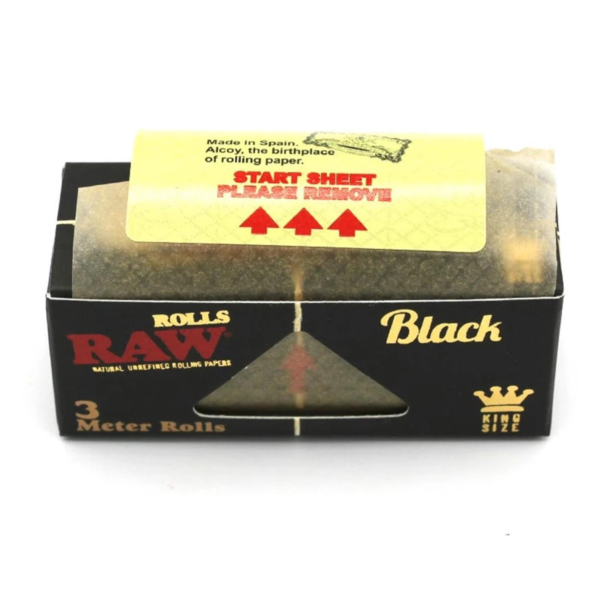 RAW Classic Black Rolls 3m