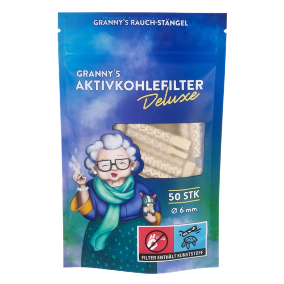 Granny's Aktivkohlefilter Deluxe 6mm