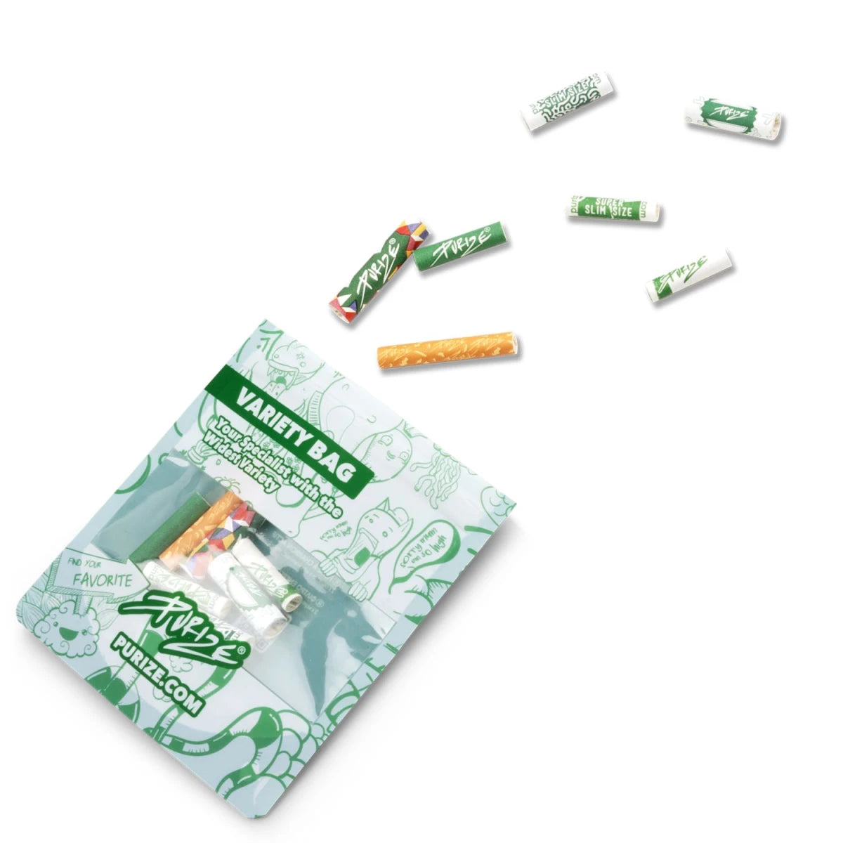 Purize Aktivkohlefilter Variety Pack