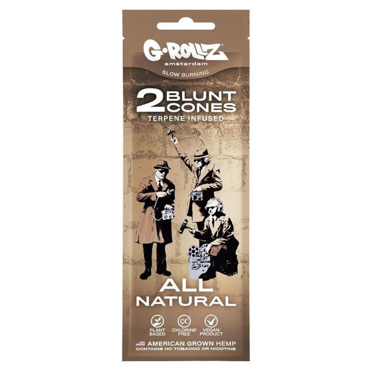 G-Rollz 2 Blunt Cones Terpene Infused